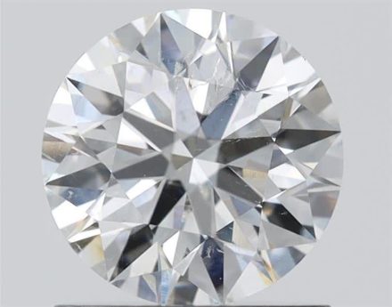 Diamond Natural 1Ct H-SI2 Round - GIA6452843313 1
