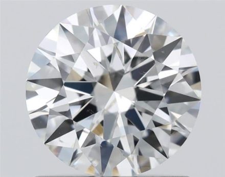 Diamond Natural 1Ct H-SI2 Round - GIA2457322065 1