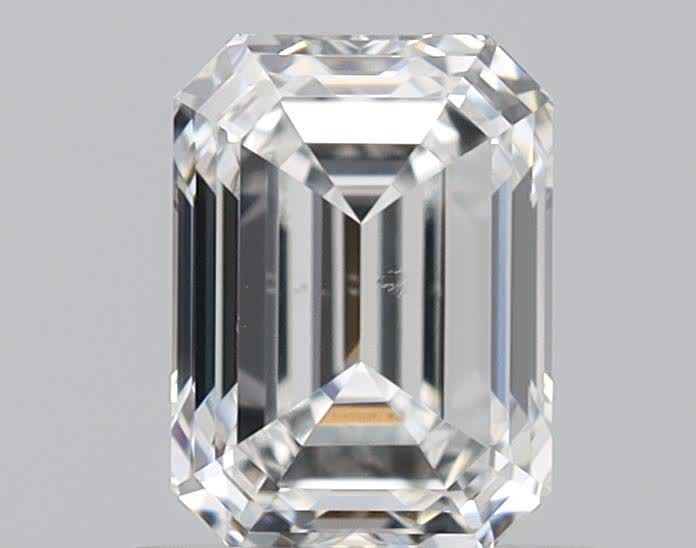 Diamond Natural 1Ct F-VS2 Emerald - GIA7463510478 1