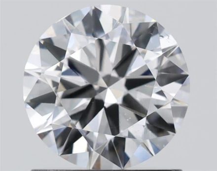 Diamond Natural 1Ct E-SI1 Round - GIA7456843258 1