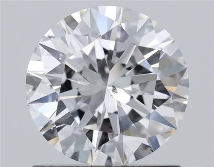 Diamond Natural 1Ct D-SI1 Round - GIA6461138896 1