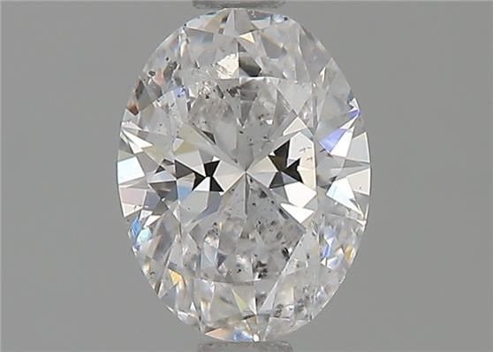Diamond Natural 0,9Ct D-SI2 Oval - GIA2247922447 1