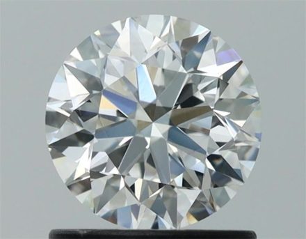 Diamond Natural 1Ct G-VVS2 Round - GIA6461126549 1