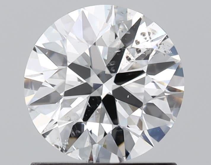 Diamond Natural 1Ct F-SI2 Round - GIA6465938512 1