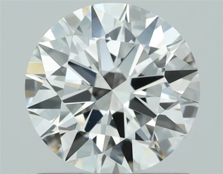 Diamond Natural 1Ct H-VVS2 Round - GIA2496849888 1