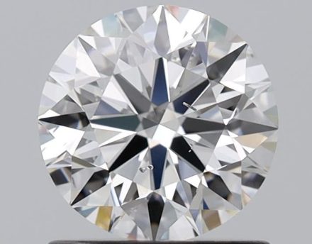Diamond Natural 1Ct F-SI1 Round - GIA7481772814 1