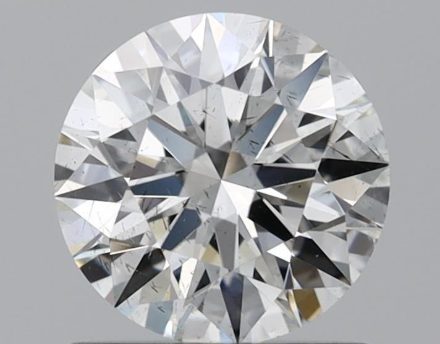 Diamond Natural 1Ct H-SI2 Round - GIA6485821517 1