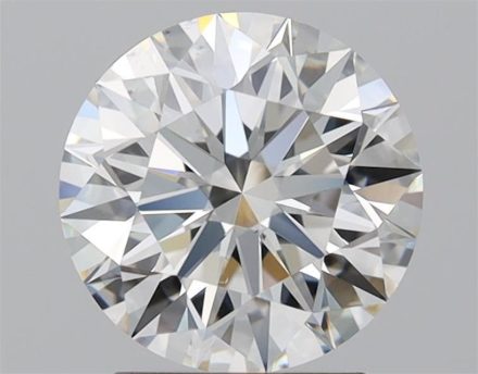 Diamond Natural 1Ct E-SI1 Round - GIA6471376422 1