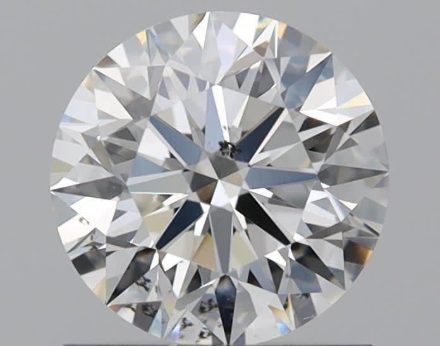 Diamond Natural 1Ct G-SI2 Round - GIA6472306665 1