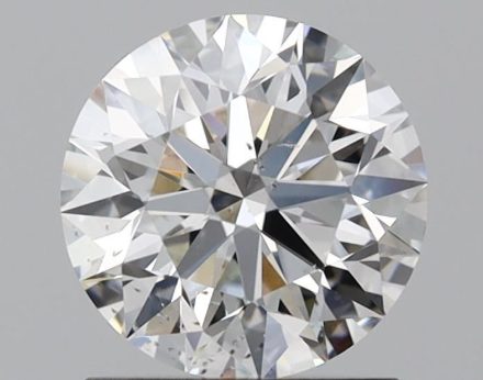 Diamond Natural 1Ct G-VVS2 Round - GIA6472365581 1