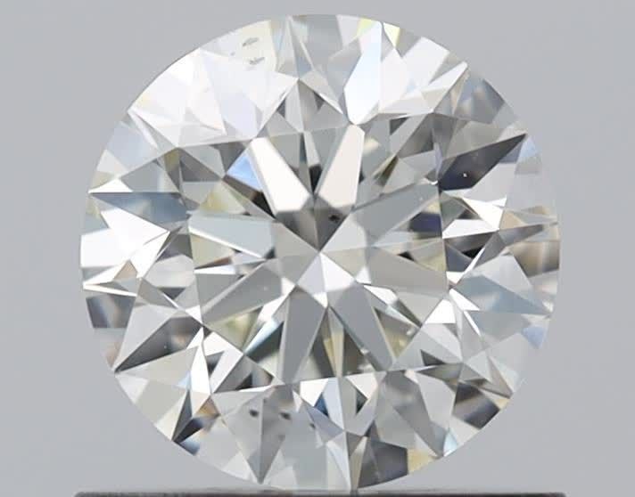 Diamond Natural 0,72Ct J-SI1 Round - GIA6462325065 1