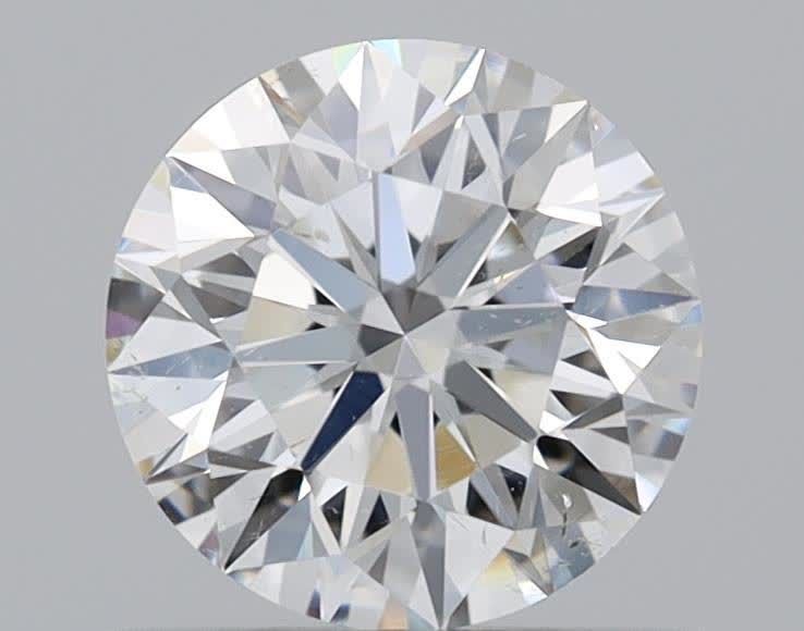 Diamond Natural 0,71Ct F-SI1 Round - GIA6472080748 1