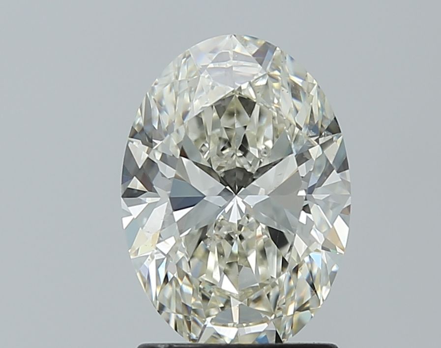 Diamond Natural 1,72Ct L-SI2 Oval - GIA6501136995 1