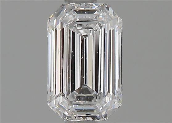 Diamond Natural 1Ct D-SI1 Emerald - GIA6331865594 1