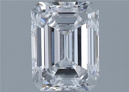 Diamond Natural 1,34Ct D-IF Emerald - GIA2195786621 1