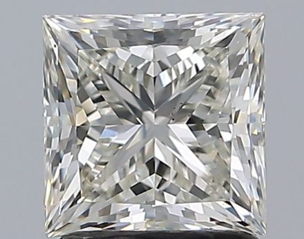 Diamond Natural 1,7Ct J-SI1 Princess - GIA6531737347 1