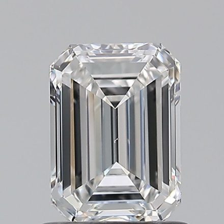 Diamond Natural 0,9Ct E-VS2 Emerald - GIA5486945132 1