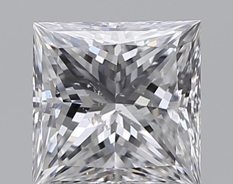 Diamond Natural 0,81Ct D-SI2 Princess - GIA1503779357 1