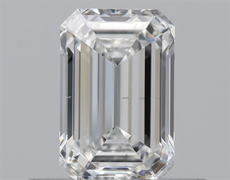 Diamond Natural 0,52Ct F-VS2 Emerald - GIA7476258371 1