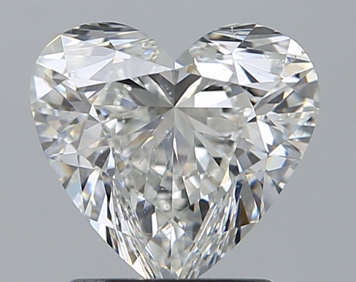 Diamond Natural 1,7Ct H-SI1 Heart - GIA2444533628 1