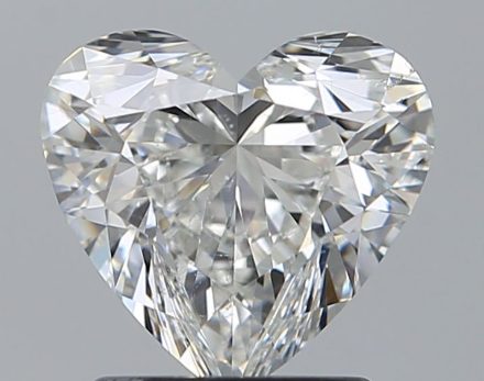 Diamond Natural 1,7Ct H-SI1 Heart - GIA2444533628 1