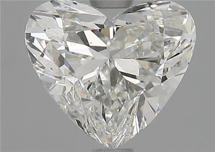 Diamond Natural 1,62Ct H-SI1 Heart - GIA5276828502 1