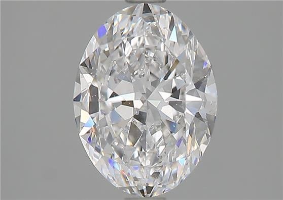 Diamond Natural 1,51Ct D-SI1 Oval - GIA7241366322 1