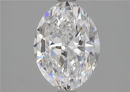 Diamond Natural 1,51Ct D-SI1 Oval - GIA7241366322 1