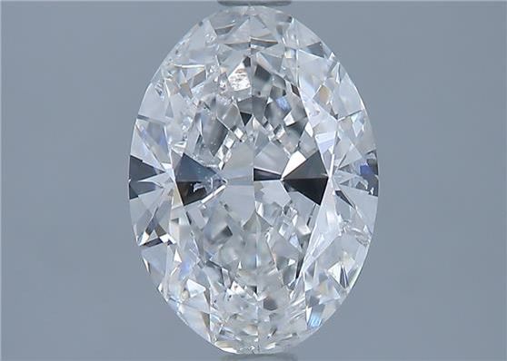 Diamond Natural 1,52Ct F-SI2 Oval - GIA1445725559 1