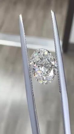 Diamond Natural 1,8Ct H-SI2 Oval - GIA1539235312 1