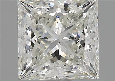 Diamond Natural 1,63Ct H-VS2 Princess - GIA5222052832 1