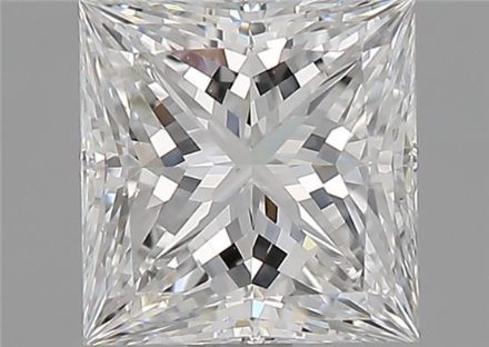 Diamond Natural 1,53Ct F-VVS2 Princess - GIA6157466767 1
