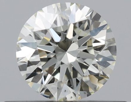 Diamond Natural 0,41Ct M-SI1 Round - GIA6492471124 1