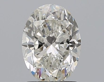 Diamond Natural 1,51Ct H-VS2 Oval - GIA6542945406 1