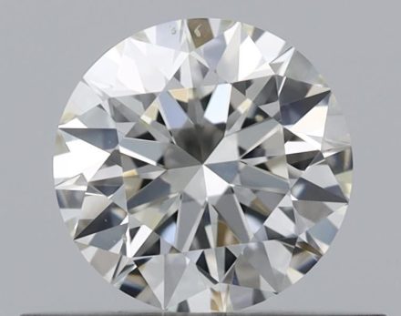 Diamond Natural 0,41Ct J-SI1 Round - GIA6491135256 1
