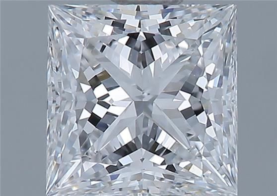 Diamond Natural 1,01Ct E-VS2 Princess - GIA3485922860 1