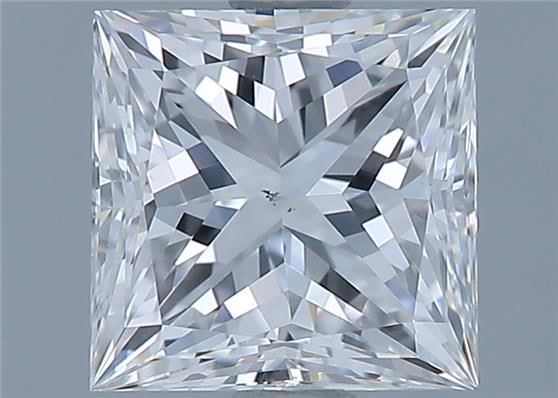 Diamond Natural 1,49Ct E-VS2 Princess - GIA2196250470 1