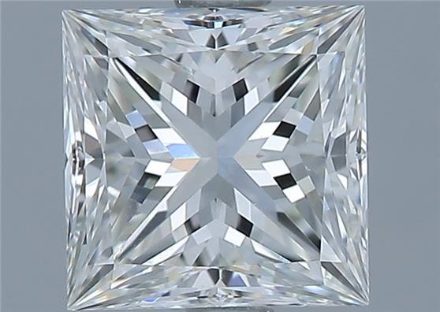 Diamond Natural 1,51Ct I-VVS1 Princess - GIA2437907370 1
