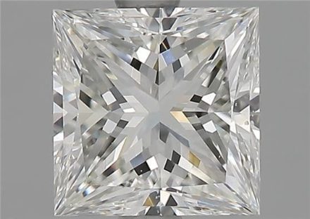 Diamond Natural 1,52Ct H-VS2 Princess - GIA2194870056 1