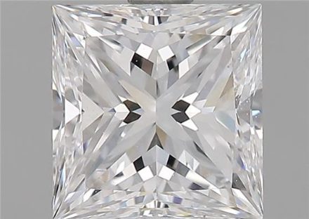 Diamond Natural 1,5Ct D-VS2 Princess - GIA6462265831 1