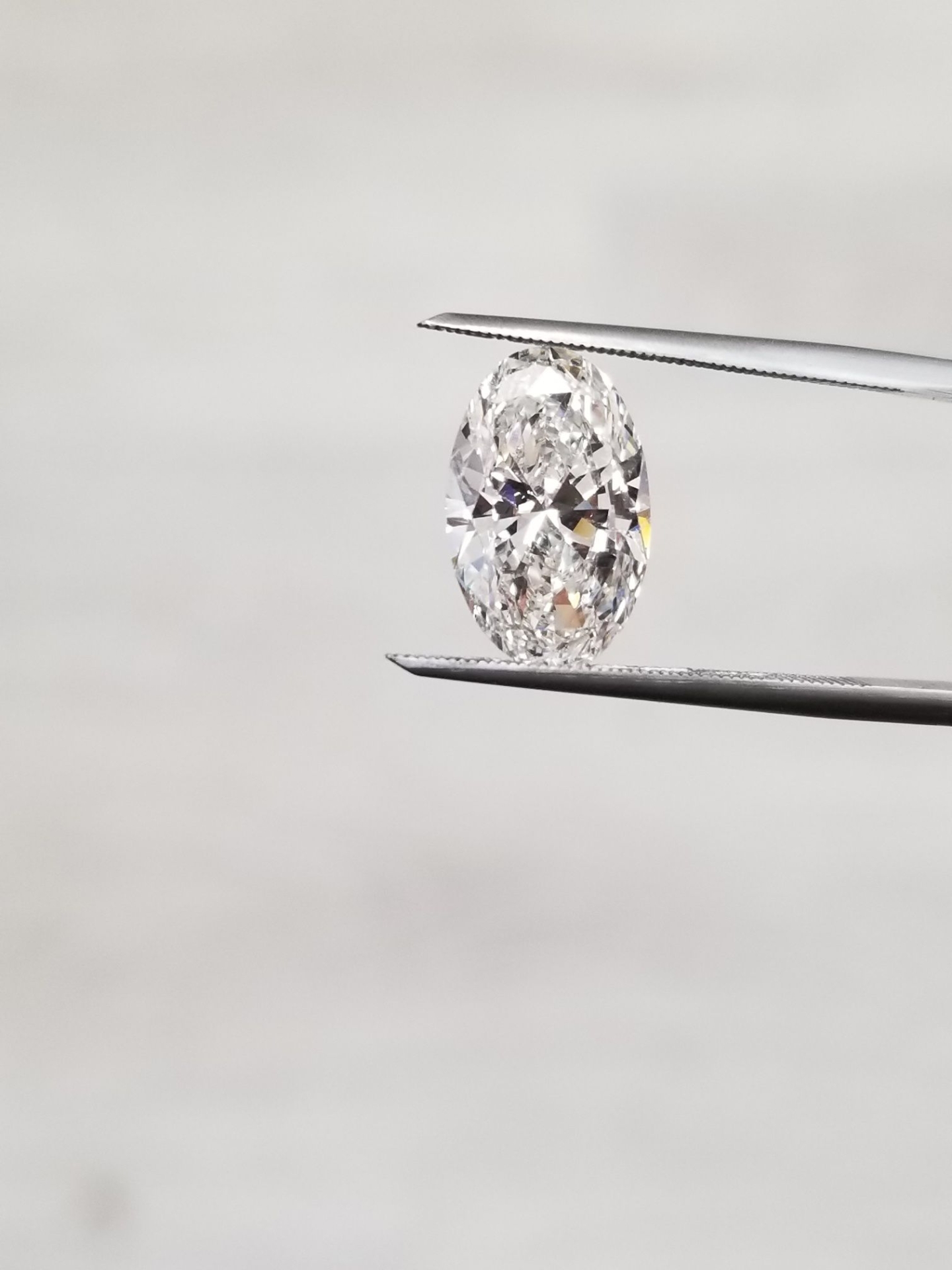 Diamond Natural 1,7Ct H-SI1 Oval - GIA1468598712 1