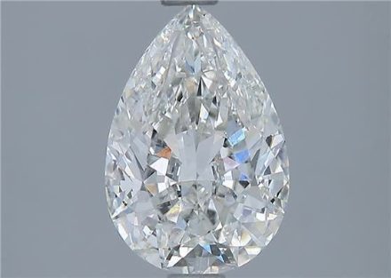 Diamond Natural 1,5Ct H-SI2 Pear - GIA5436016619 1