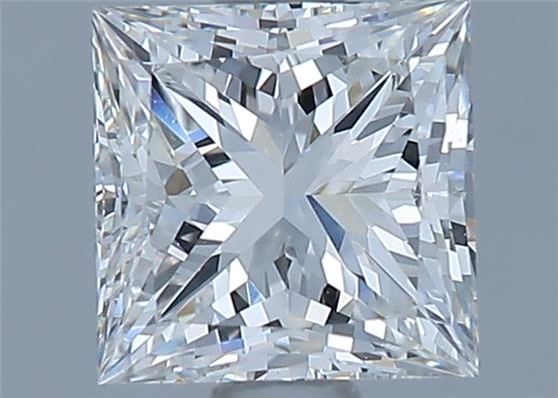 Diamond Natural 0,91Ct G-VVS2 Princess - GIA2466006314 1