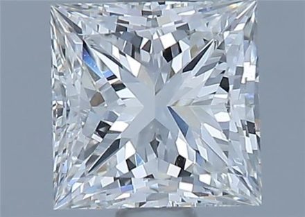 Diamond Natural 0,91Ct G-VVS2 Princess - GIA2466006314 1