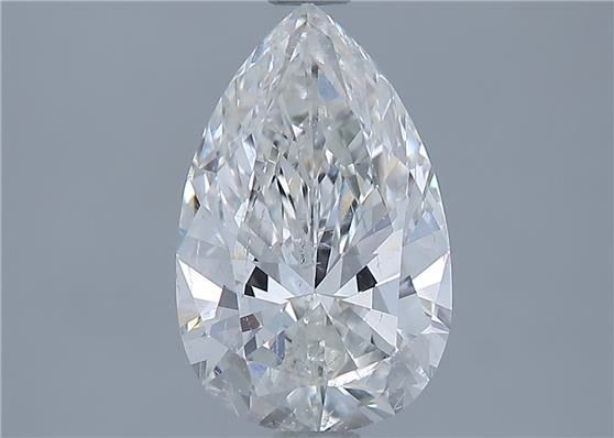 Diamond Natural 1,65Ct G-SI2 Pear - GIA6147514936 1