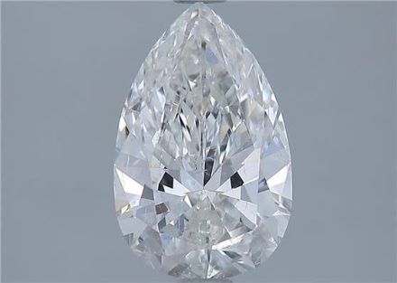 Diamond Natural 1,65Ct G-SI2 Pear - GIA6147514936 1