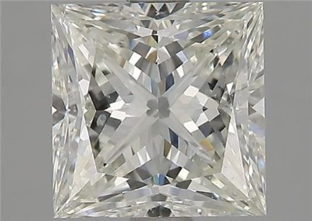 Diamond Natural 1,56Ct I-SI1 Princess - GIA7346563181 1