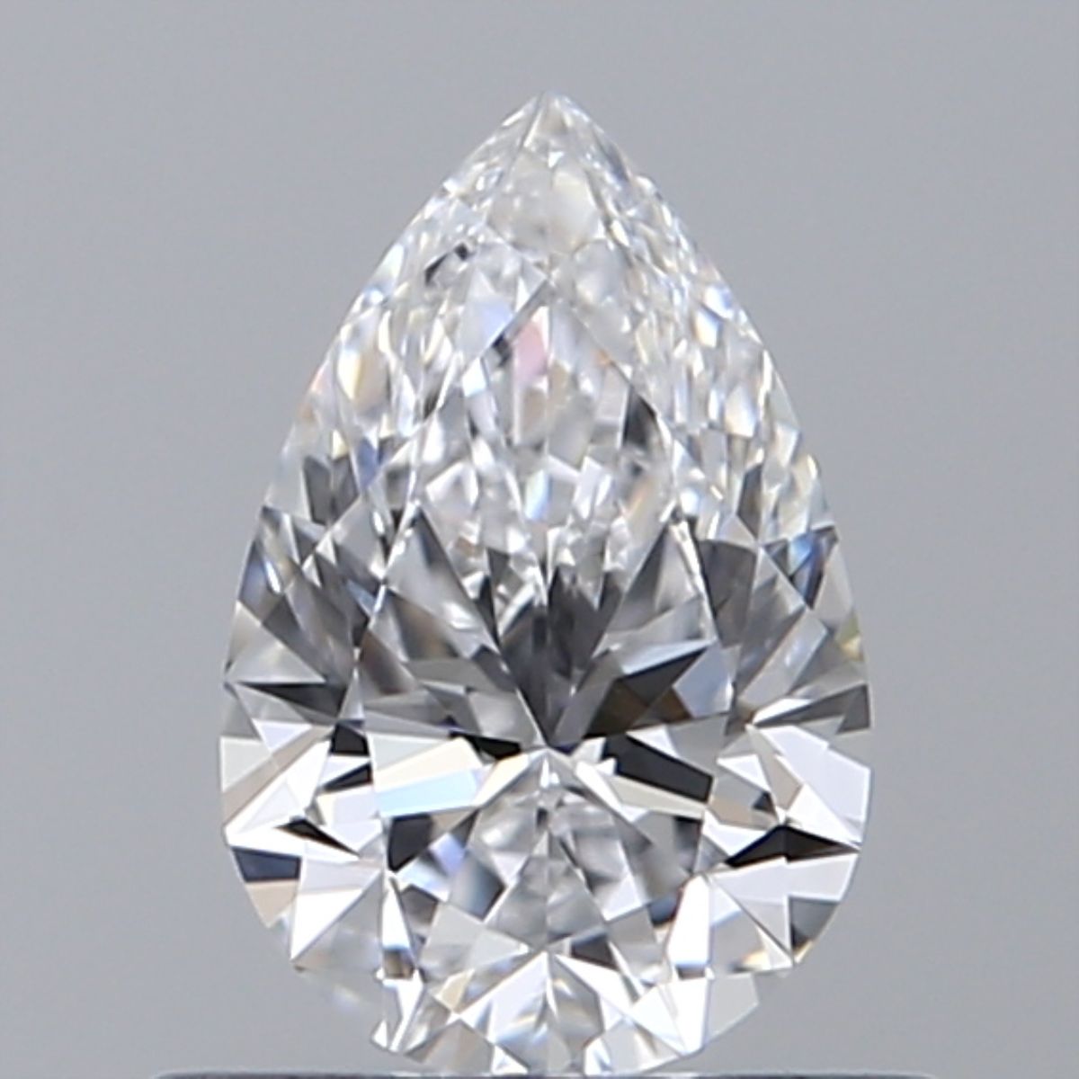 Diamond Natural 0,51Ct D-IF Pear - GIA6501176468 1