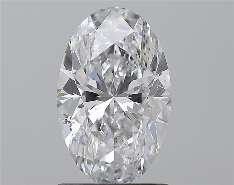 Diamond Natural 1,51Ct D-SI2 Oval - GIA1459271617 1