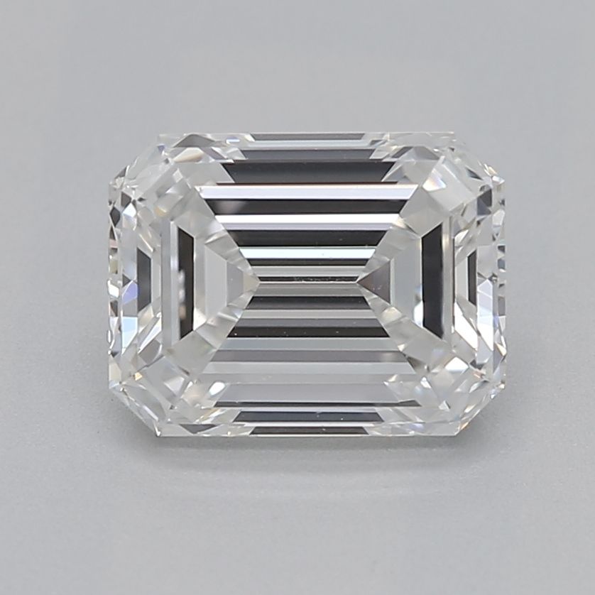 Diamond Natural 0,9Ct F-VS2 Emerald - GIA1225714309 1